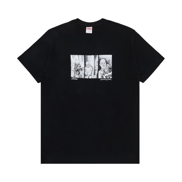 

Футболка Supreme Mister Cartoon Pow Tee, черный