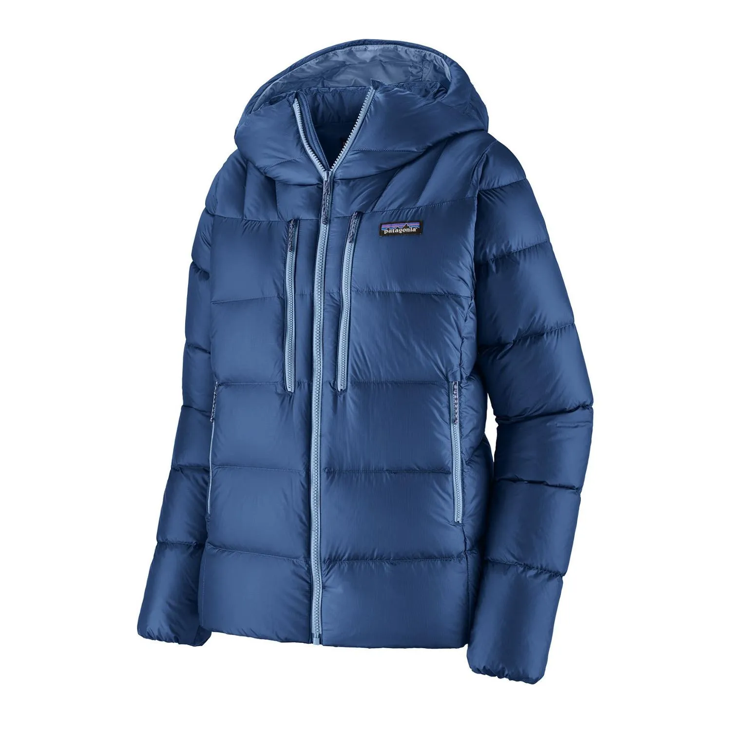 

Пуховое худи Fitz Roy женское Patagonia, Clement Blue