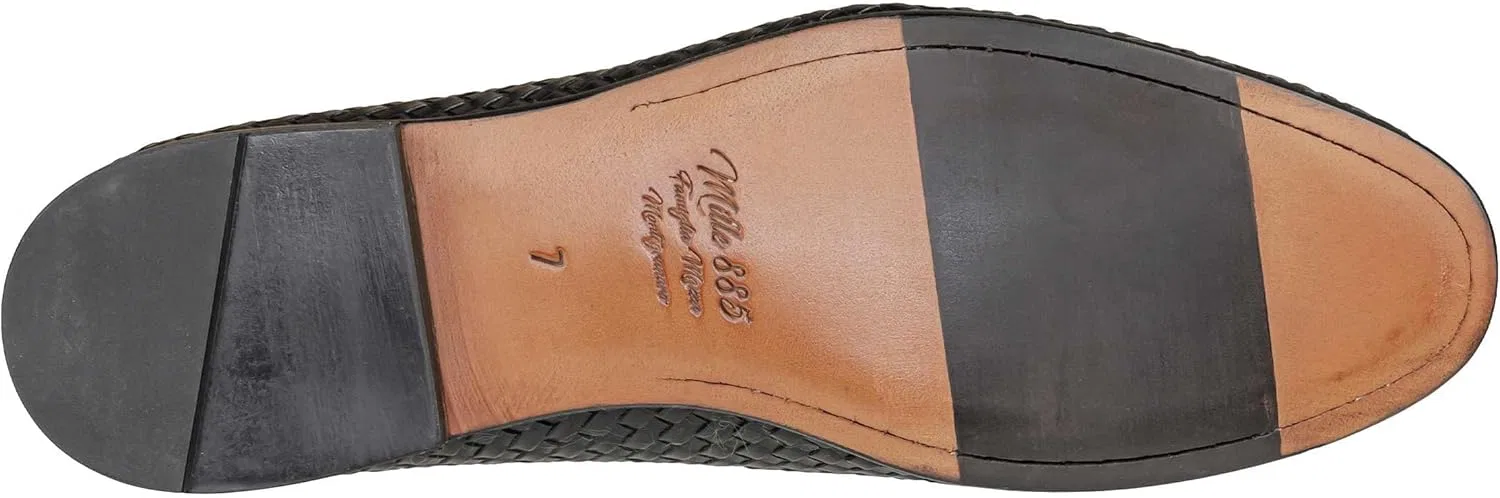 Туфли mille 885 MILLE885 Mineo Intrecciato Nero, Black — фото 4