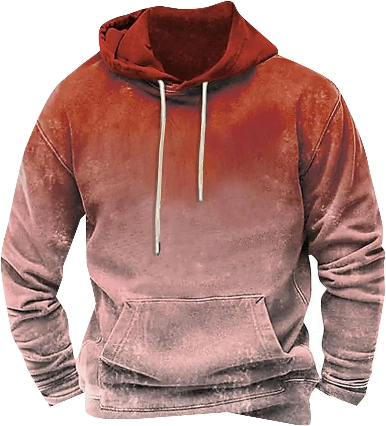 

Градиентный худи с принтом