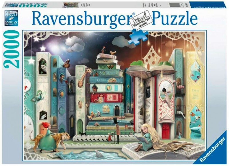 

Равенсбургер, пазл, Аллея Сказок, 2000 шт. Ravensburger