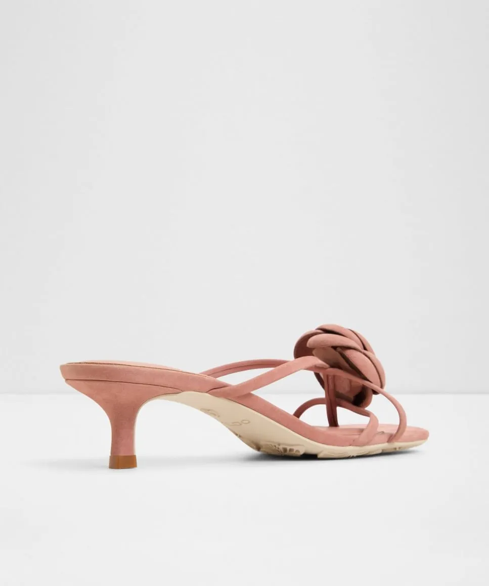 Женские мюли с квадратным носком Aldo, розовый — фото 2
