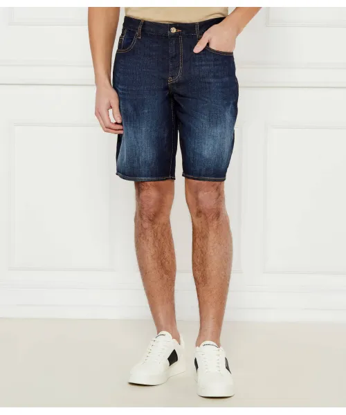

Джинсовые шорты J65 Slim fit Armani Exchange, синий