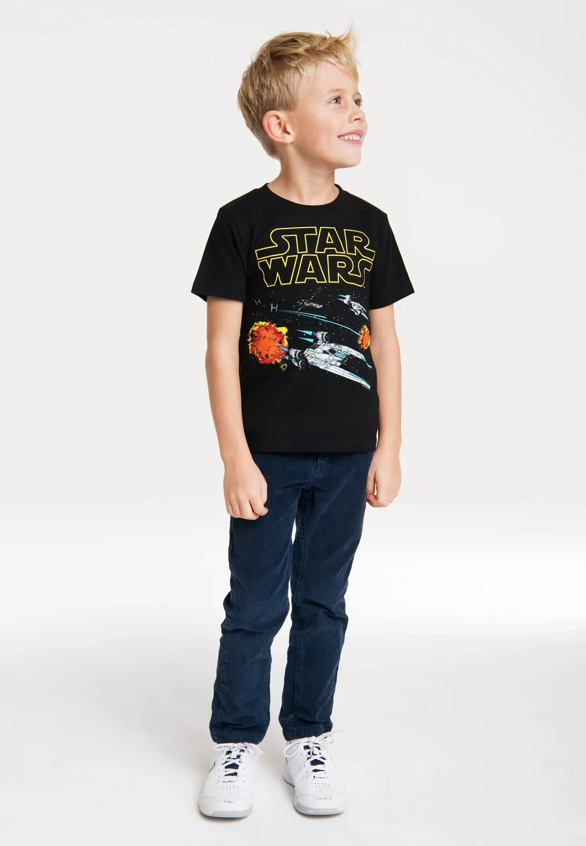 Logoshirt Футболка "Star Wars - Star Fighter" с классным мотивом "Звездных войн", черный — фото 2