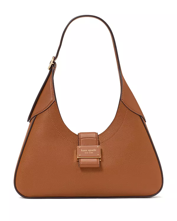 

Новая небольшая сумка через плечо с зернистой текстурой Kate Spade New York, коричневый