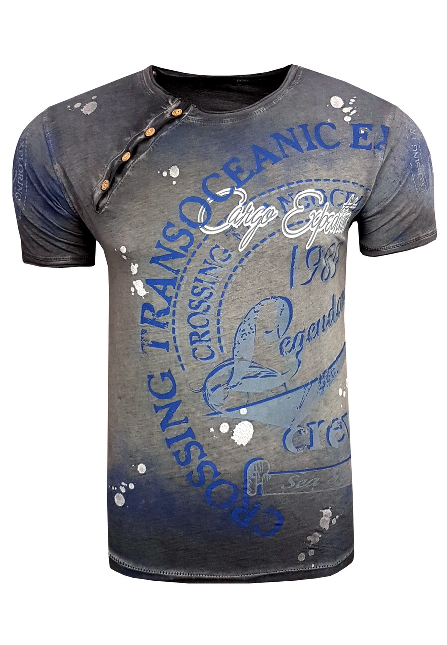 

Классическая футболка Rusty Neal Shirt, антрацит
