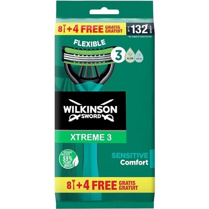 

Wilkinson Sword Одноразовая бритва Xtreme 3 Sensitive для мужчин