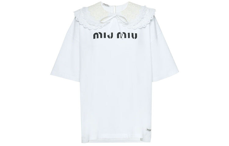 

Футболка женская белая Miu Miu