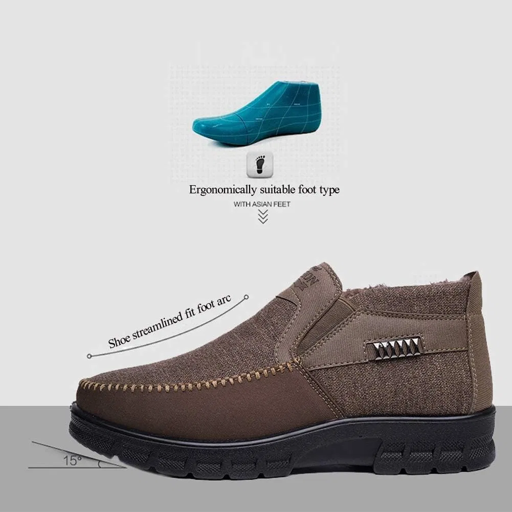 Лоферы мужские Moccasins Slippers, Black Asifn — фото 4
