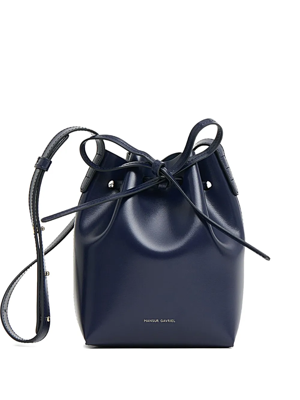 

Сумка-ведро размера мини Mansur Gavriel, синий