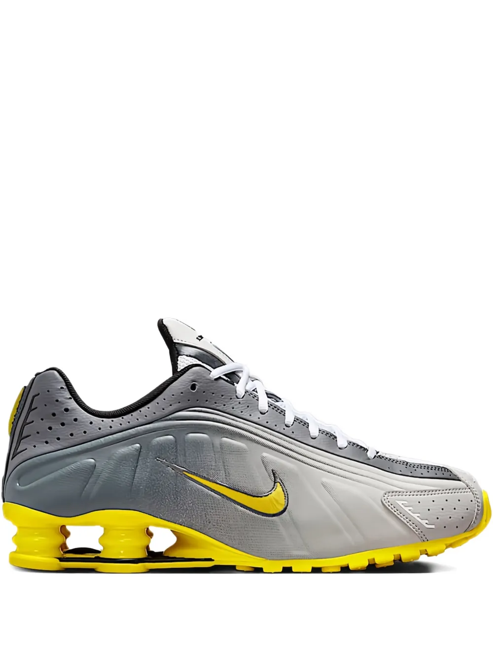 

Кроссовки Shox R4 Bright Citron Nike, серый