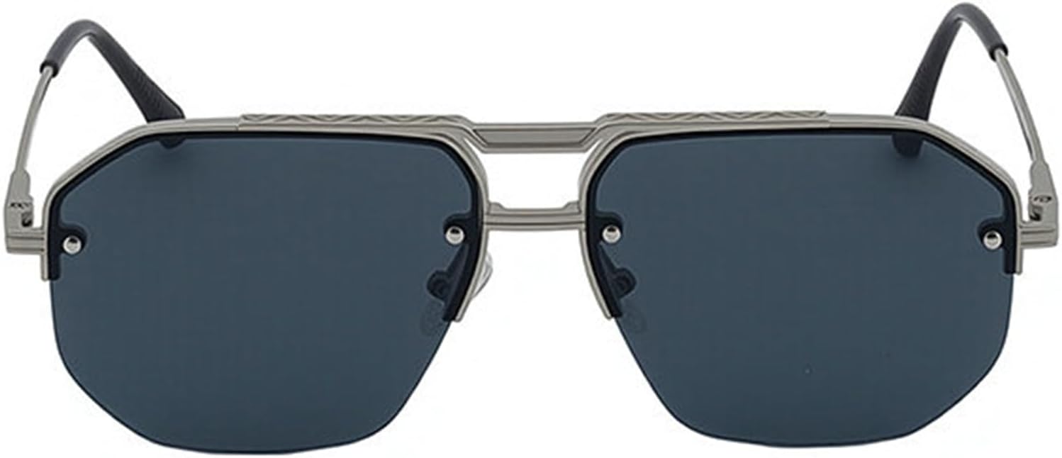 

Солнцезащитные очки Willochra Retro Pilot для женщин и мужчин. Классические безободковые солнцезащитные очки с градиентным переходом и двойной перемычкой. Защита от УФ-излучения UV400, C9