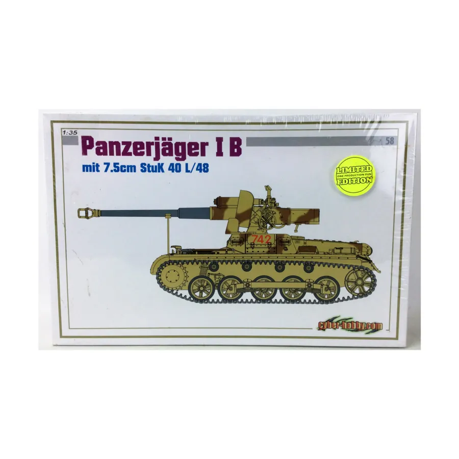 

Панцерегер I Б, Cyber-Hobby Models - Orange Box Series - Tanks & Other Military Vehicles (1:35)