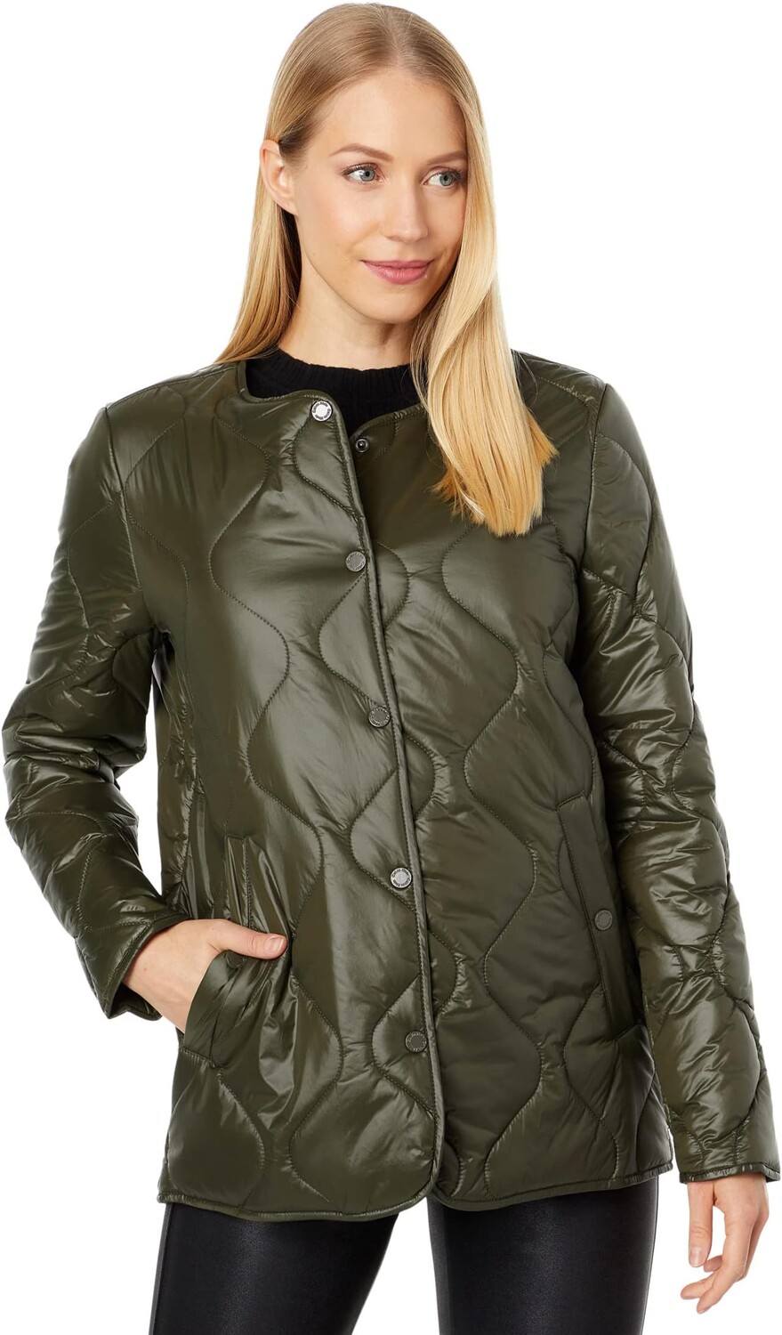 

Куртка Calvin Klein Short Onion Quilt, цвет Military
