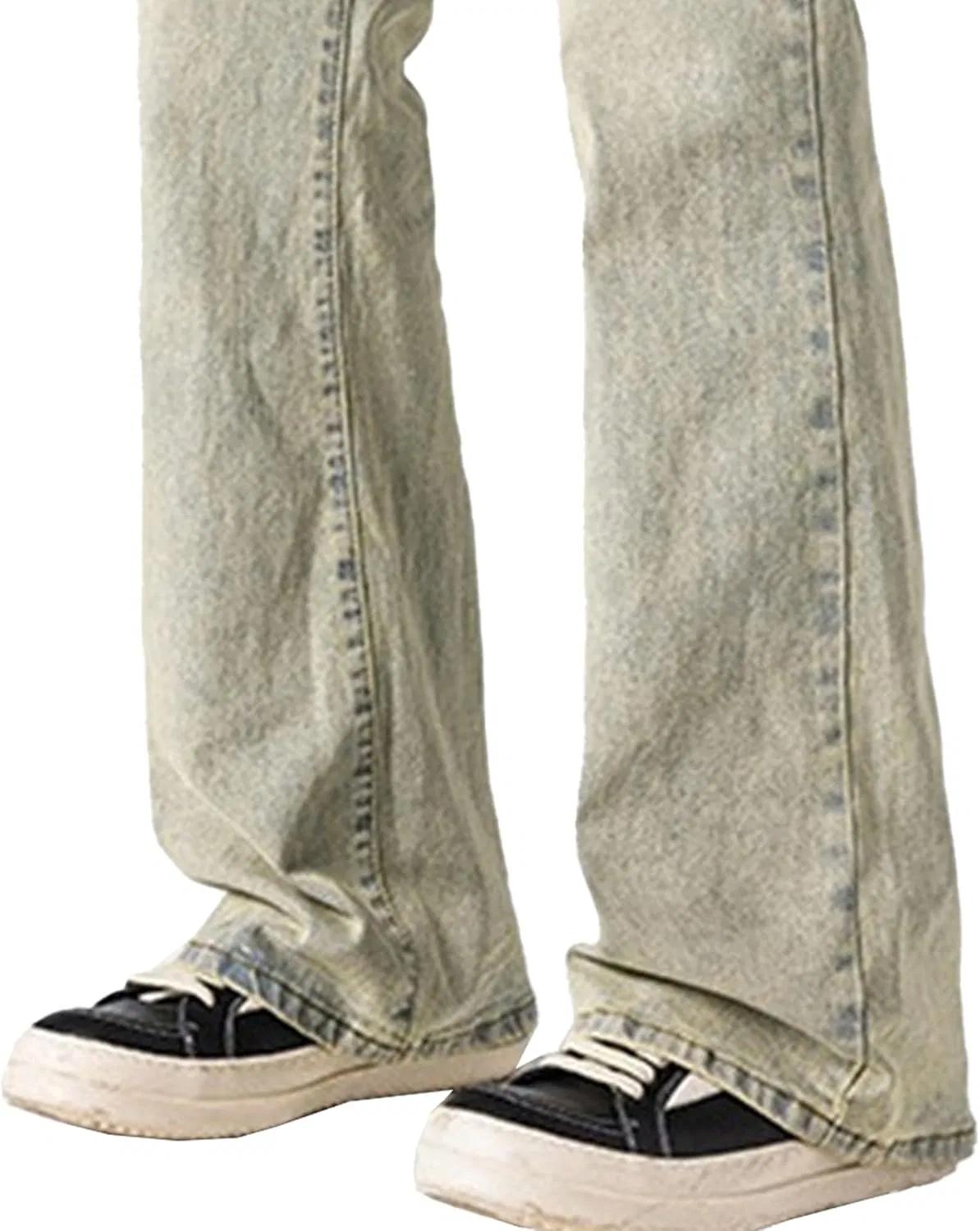 Джинсы straight, Vintage, Yellow — фото 3