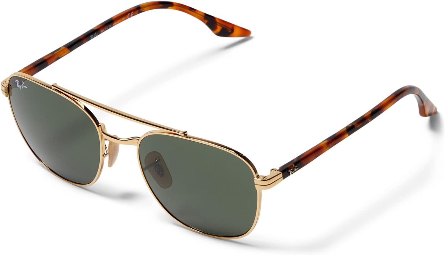

Солнцезащитные очки 55 mm 0RB3688 Ray-Ban, цвет Arista/Green