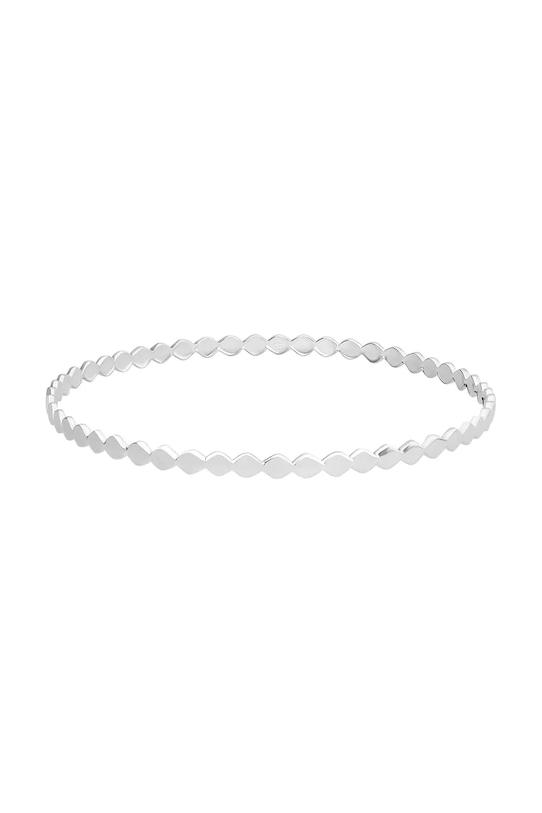 

Посеребренный браслет «Змея» Lilou, серебряный