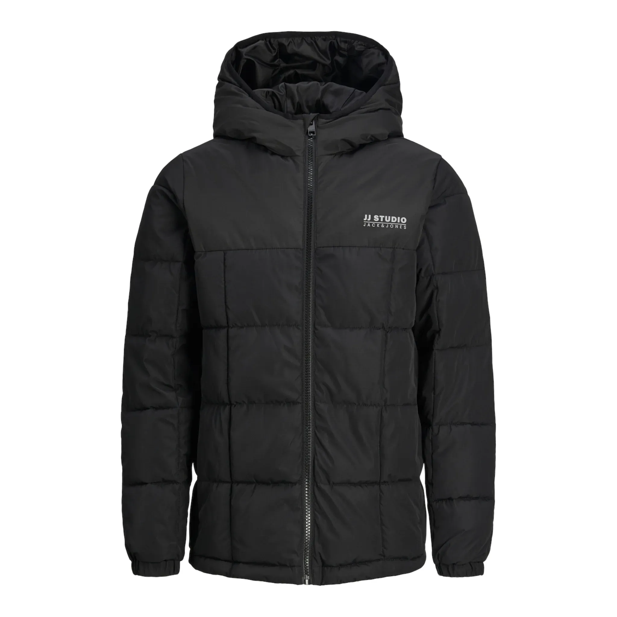 

Детская куртка Jack & Jones для активного отдыха «JJBEN SQUARE HOOD JACKET JNR», с капюшоном Jack & Jones Junior, черный