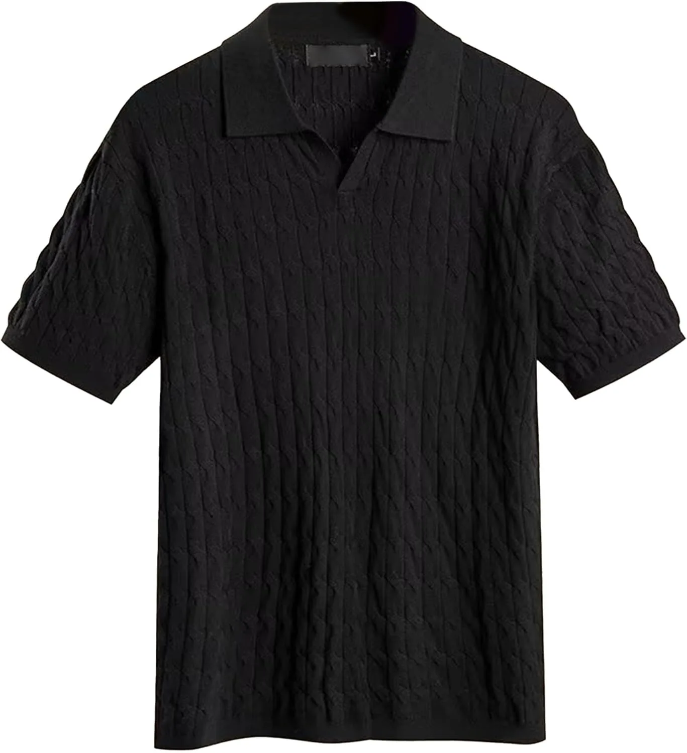 

Мужская футболка поло с V-образным вырезом и коротким рукавом VgueElegc