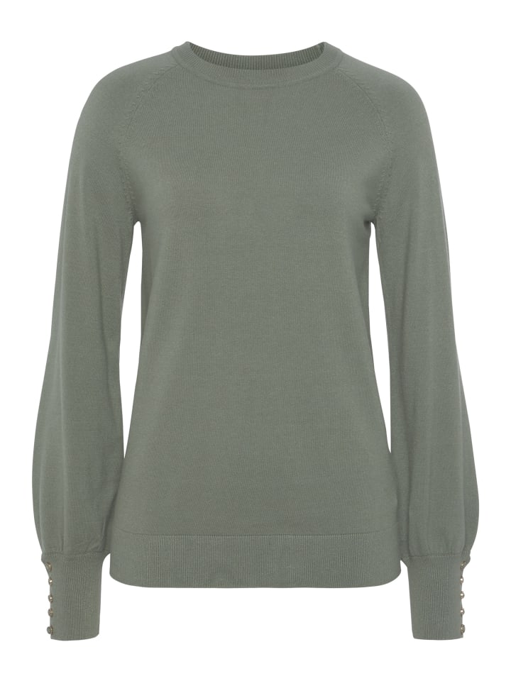 

Свитер с круглым вырезом цвета лайма Laura Scott