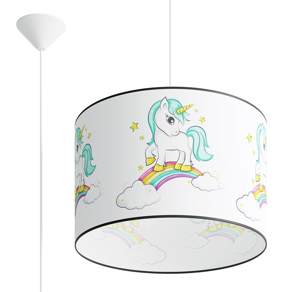 

Подвесной светильник UNICORN 40 1xE27 15Вт ПВХ 95x40x40см Sollux Lighting, мультиколор