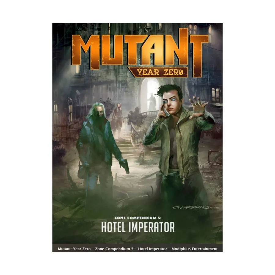 

Zone Compendium 5 - Hotel Imperator, Mutant - Year Zero, мягкая обложка