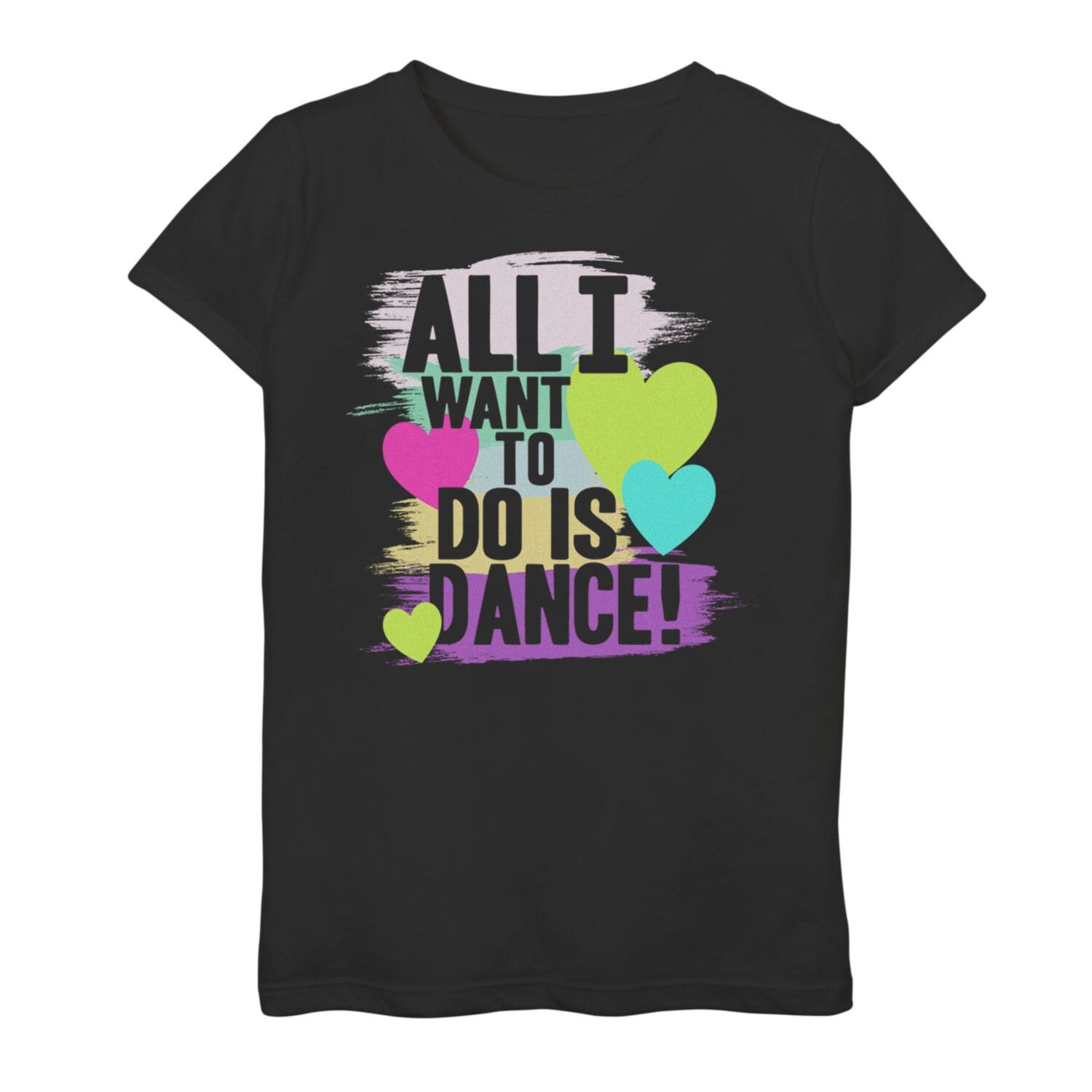 

Футболка с логотипом All I Want To Do Is Dance для девочек 7–16 лет Licensed Character