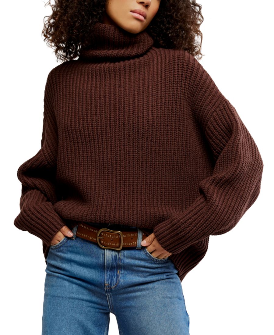 

Женский свитер оверсайз "Swim Too Deep" Free People, Bitter Bark