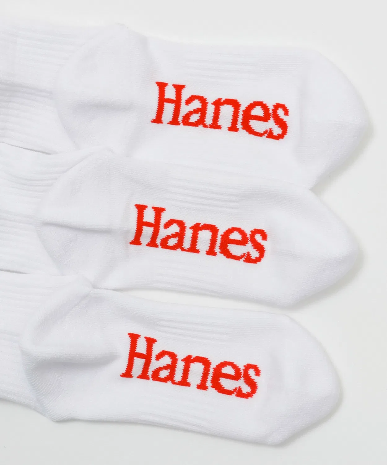 Носки детские 3 пары Hanes четвертной длины чёрные — фото 4