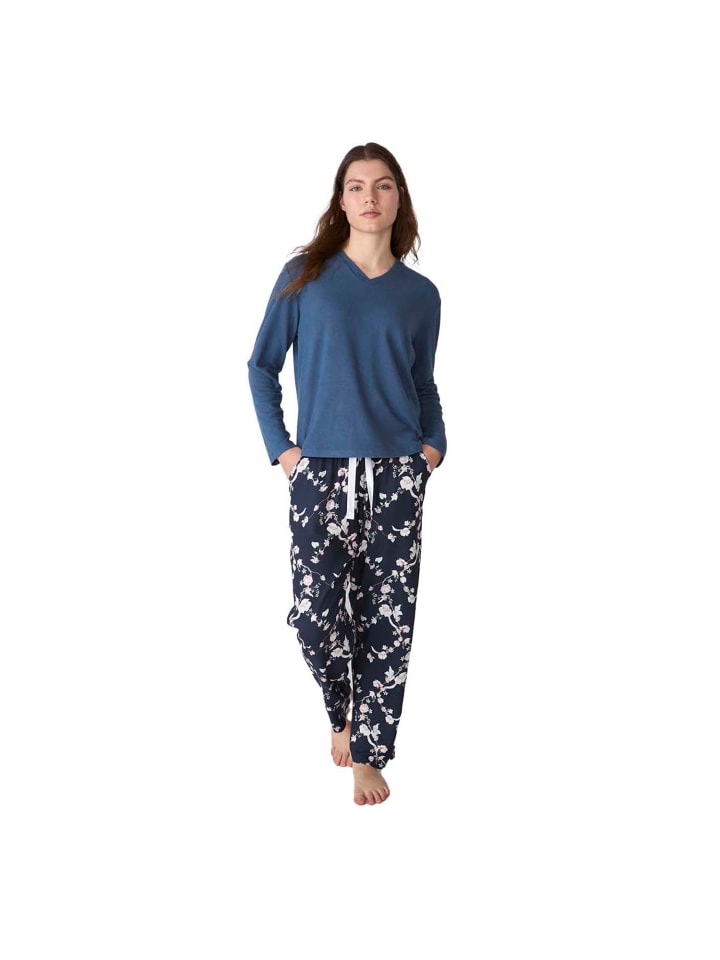 

J and J Brothers Синяя пижама