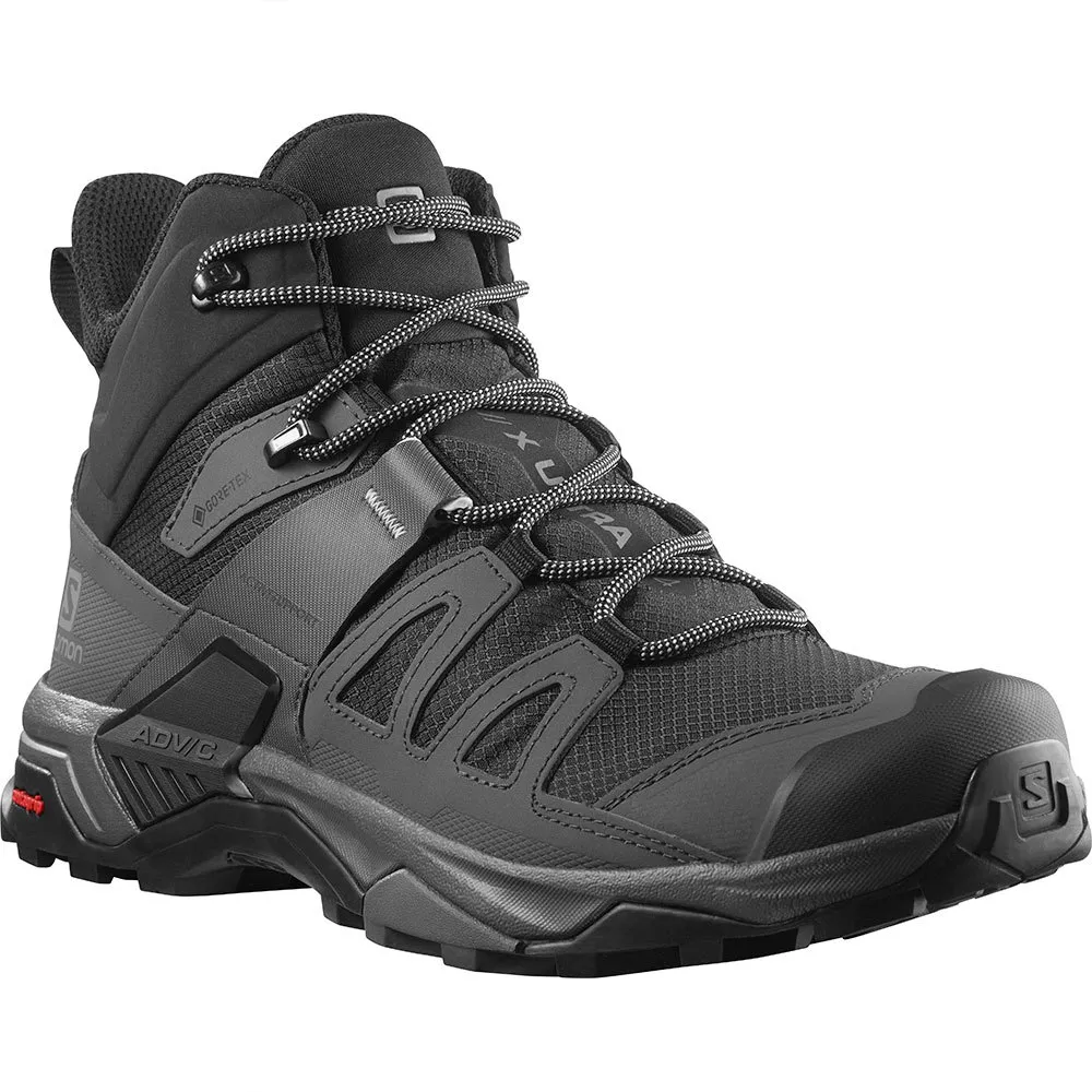 

Треккинговые ботинки Salomon X Ultra 4 Mid Goretex, черный