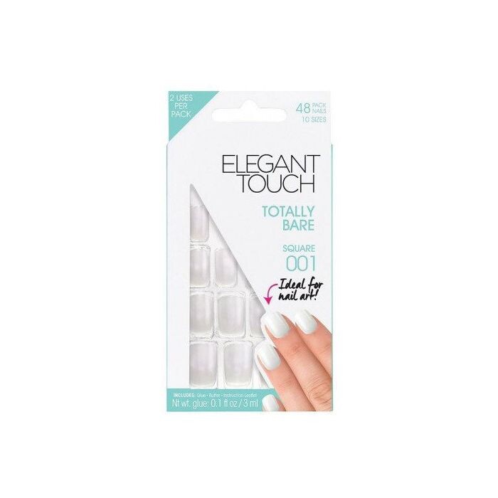 

Накладные ногти Uñas Postizas Totally Bare Elegant Touch, Blanco