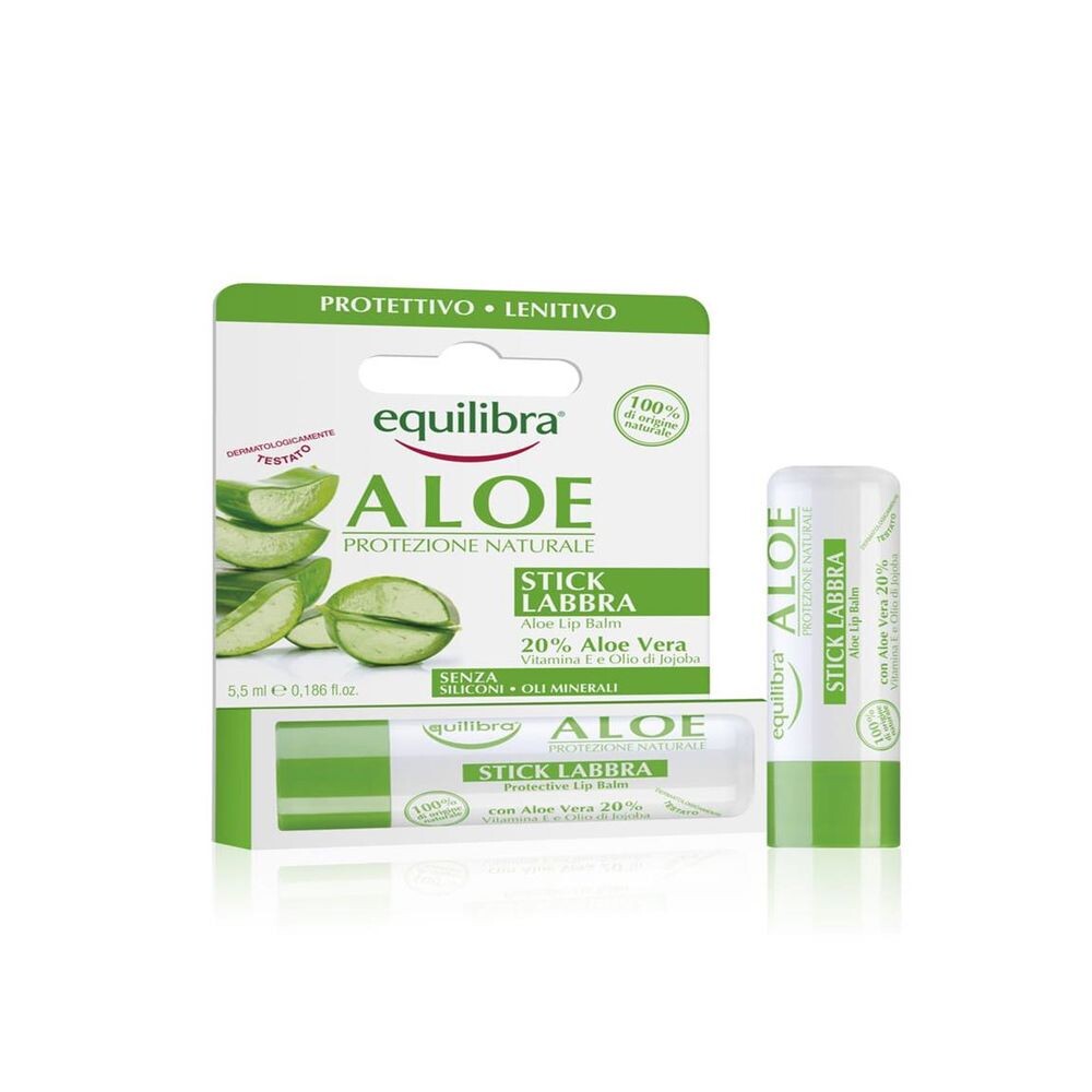 

Губная помада Bálsamo labial de aloe vera Equilibra, 1 шт