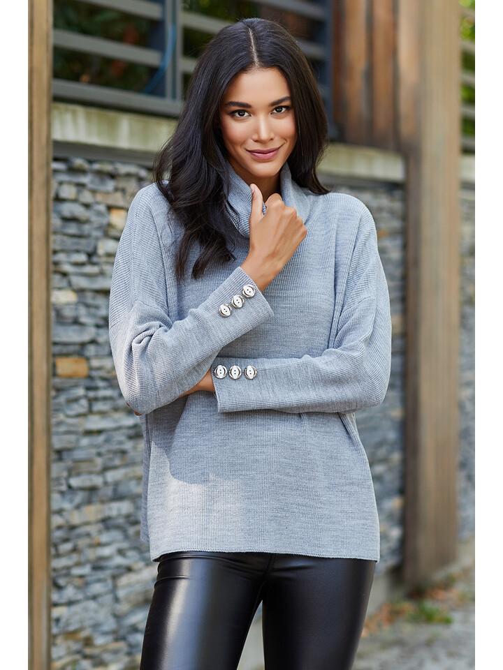 

Свитер Milan Kiss Rollkragen, серый