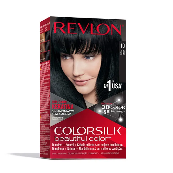 

Перманентная краска для волос Colorsilk Colorsilk, цвет negro