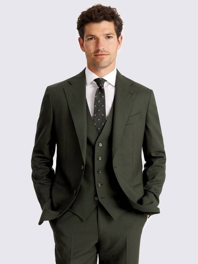 

Шерстяной пиджак Barberis с двумя шлицами Moss