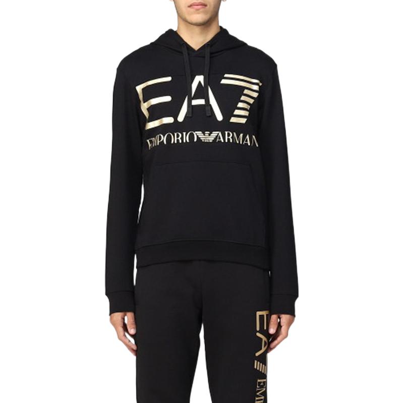 EA7 FW22 Свитер Мужской Черный EMPORIO ARMANI — фото 4