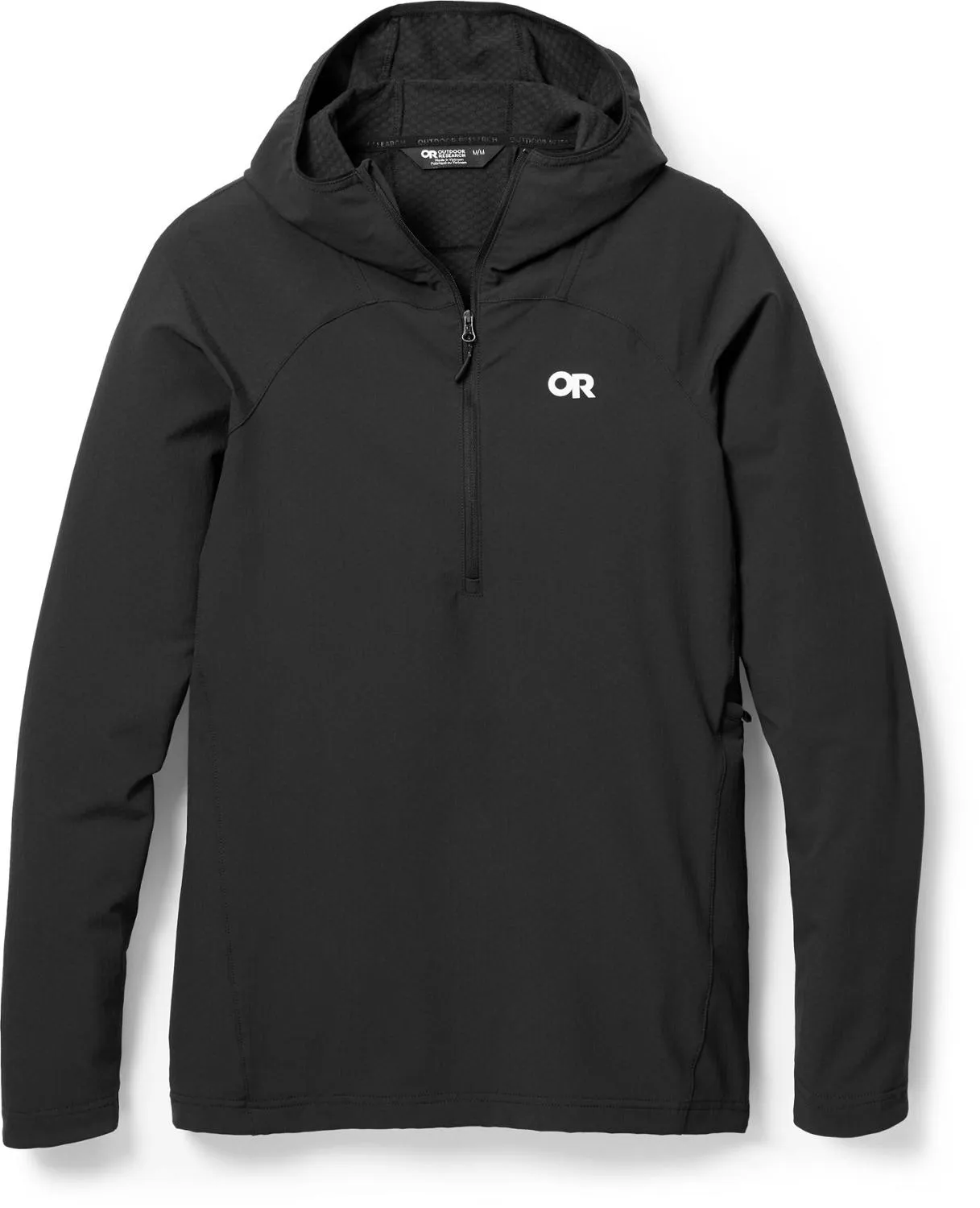 

Свободная велосипедная толстовка с полумолнией Outdoor Research, Black