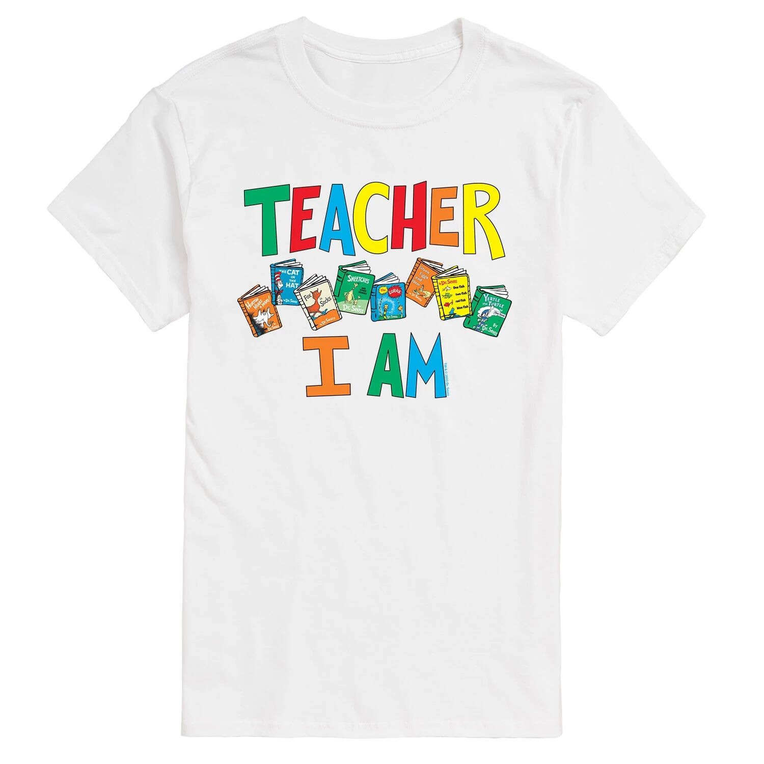 

Мужская футболка Dr. Seuss Teacher I Am Tee Licensed Character