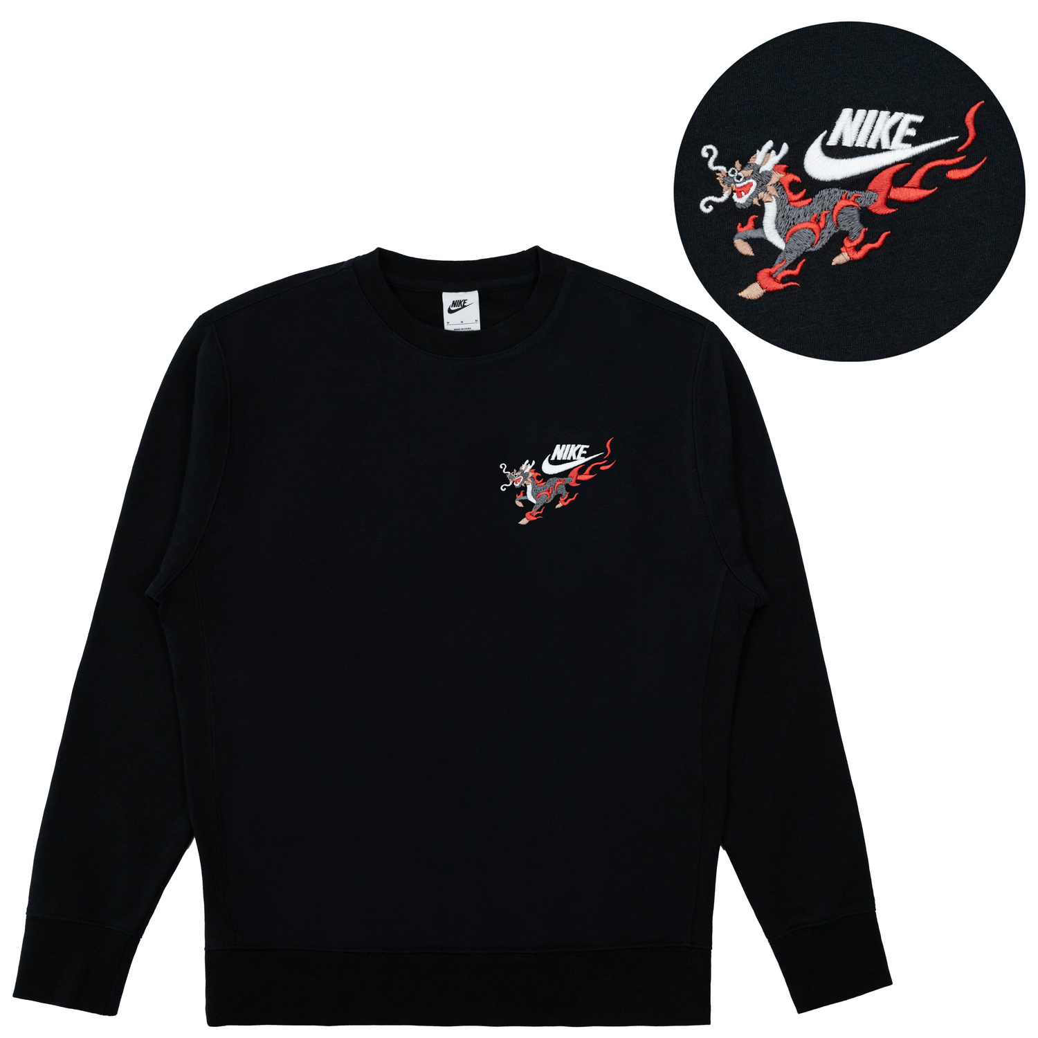 

Nike Свитшот унисекс черный