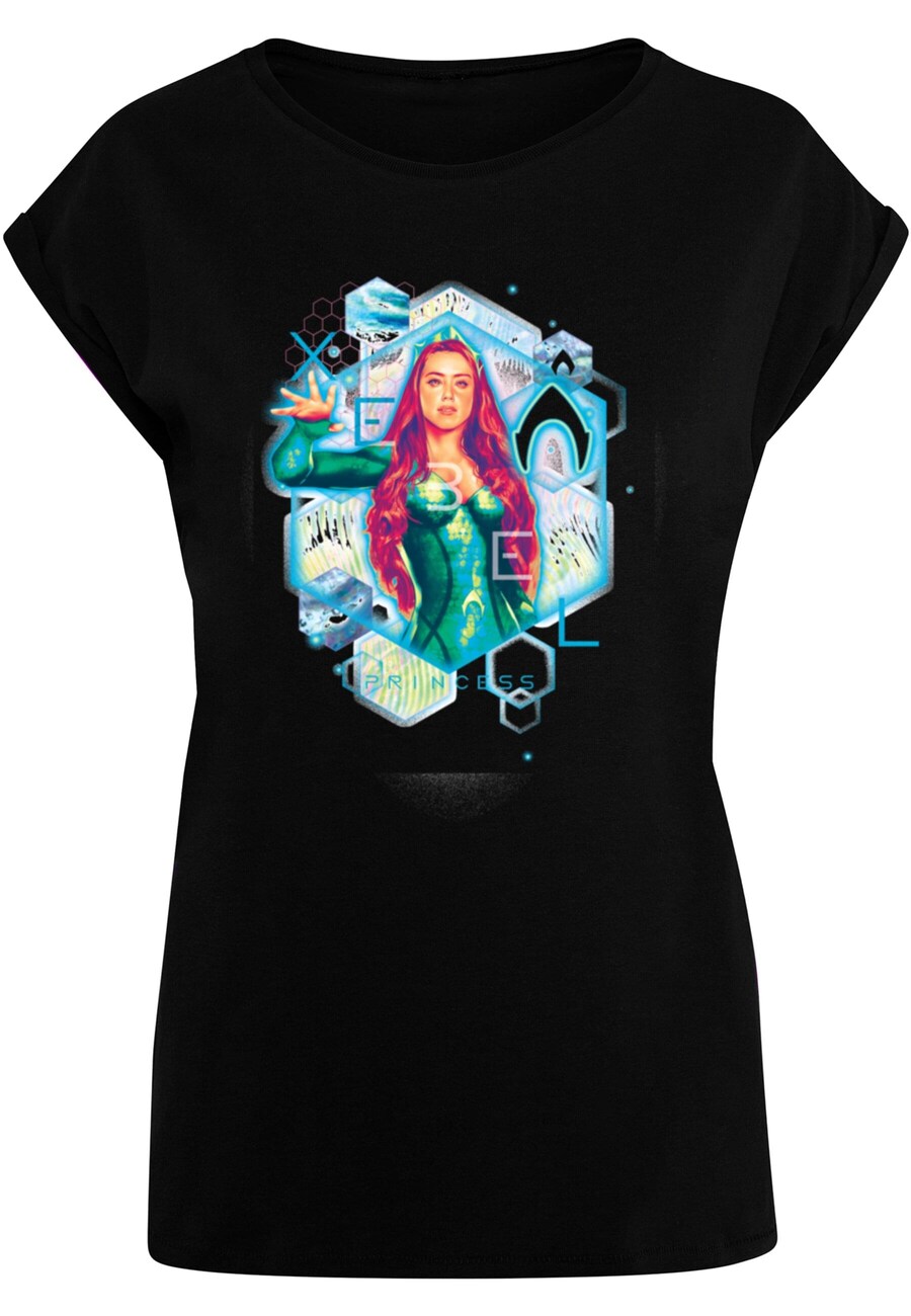 

Футболка ABSOLUTE CULT Shirt Aquaman - Mera Geometric, черный