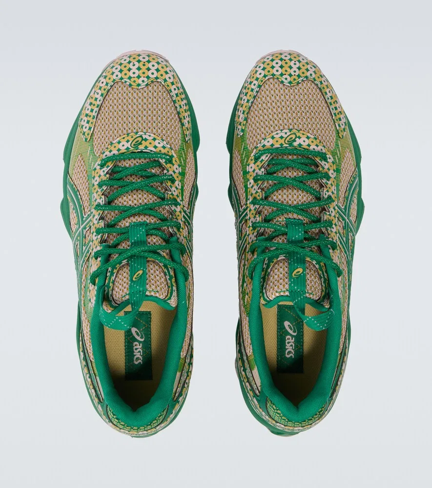 Кроссовки US7-S Gel-Kinetic Fluent Asics, зеленый — фото 4
