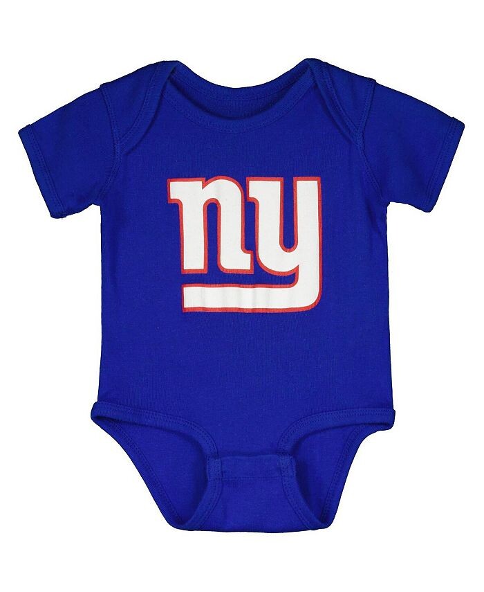 

Боди с логотипом Royal New York Giants Team для новорожденных Outerstuff, синий