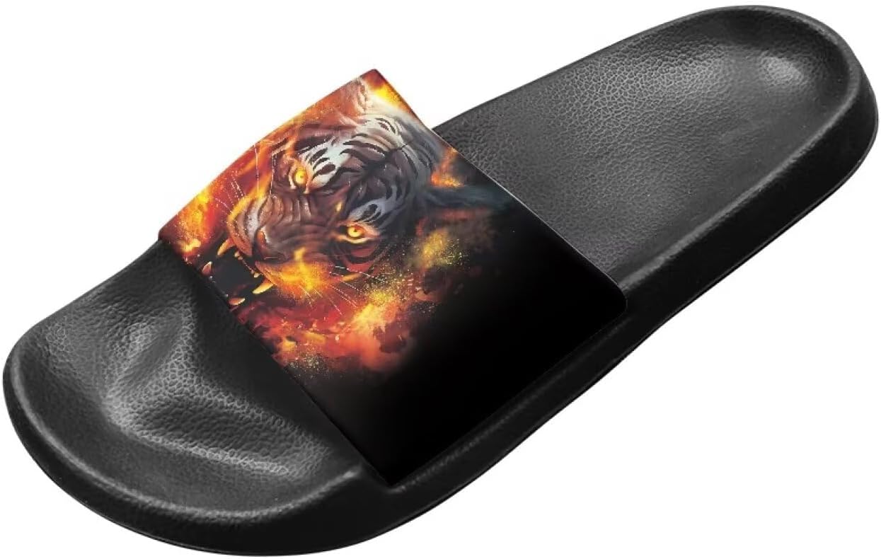 Тапочеки Jrysaedy House Slides, Flame Tiger — фото 2