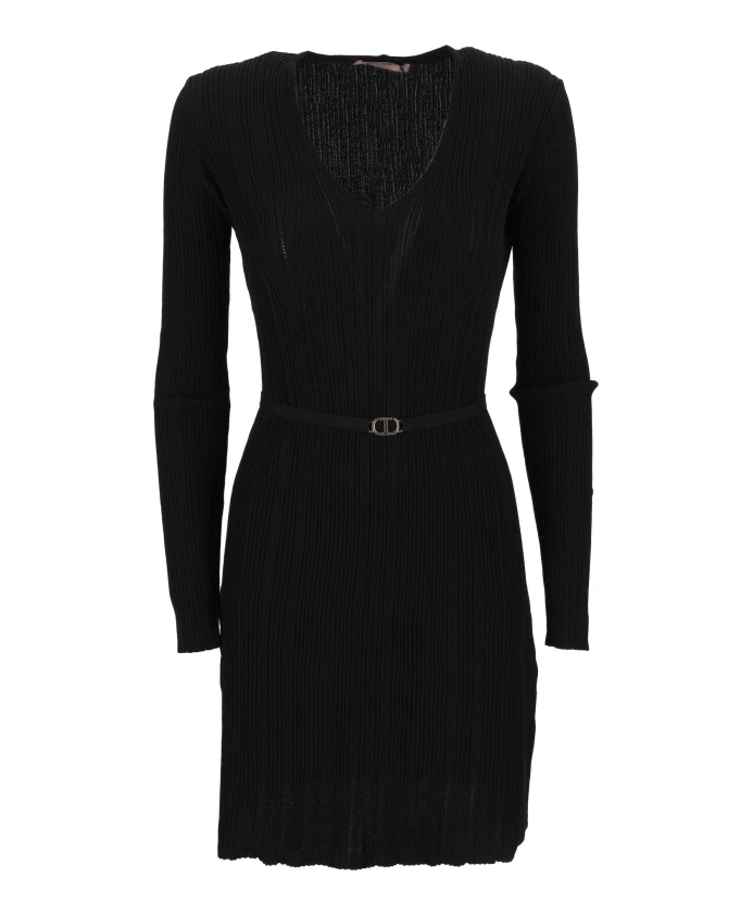 

Платье с поясом, цвет 00006 Twinset, черный