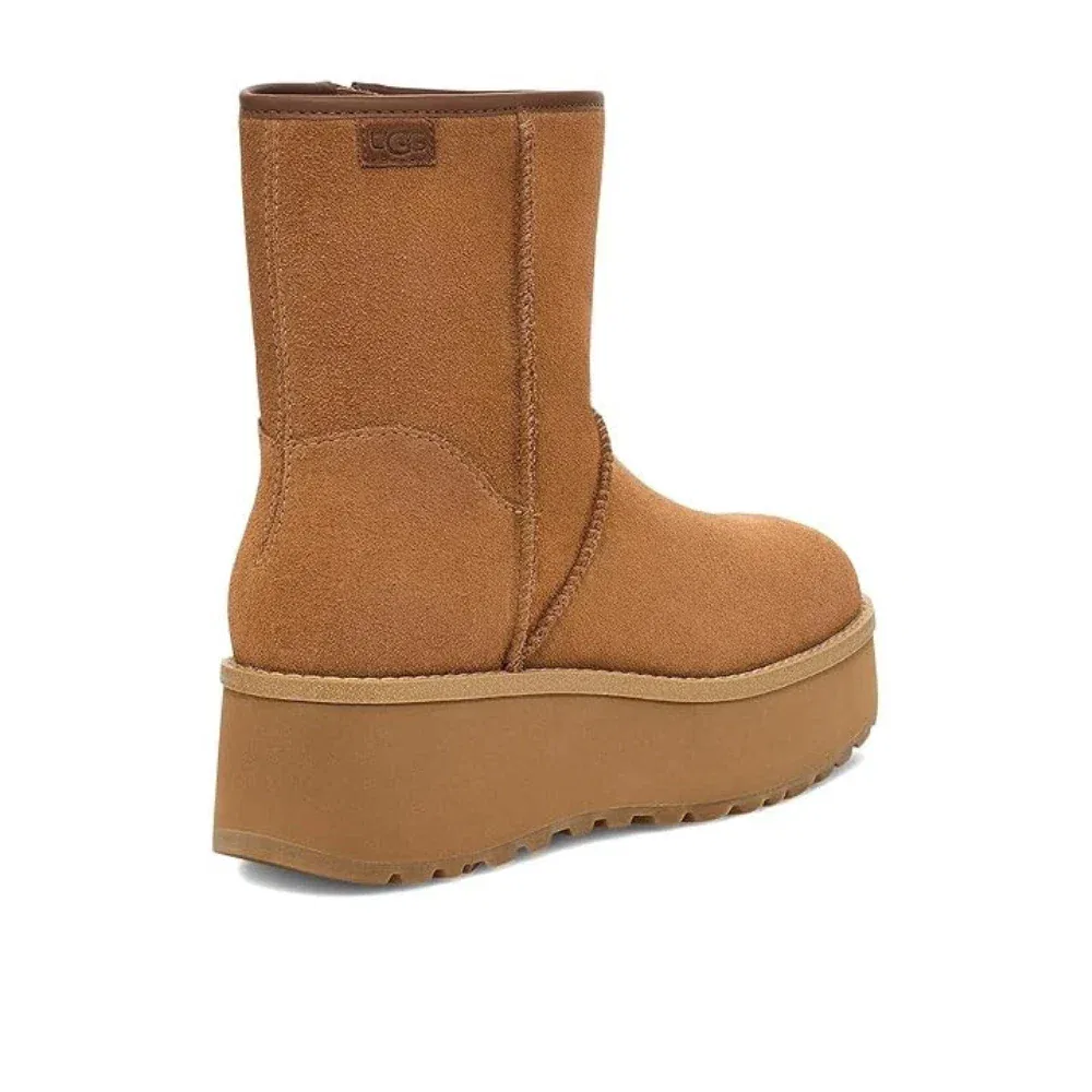 Мужские водонепроницаемые ботинки UGG Cityfunc Mid 1158196-CHE, цвет каштан, модель HAWK3107 — фото 3