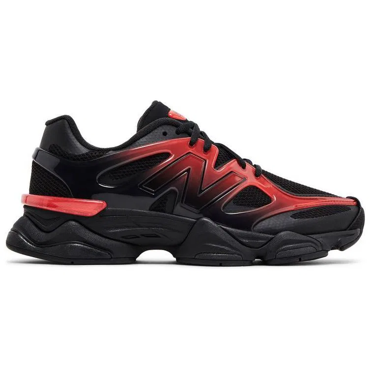 Кроссовки New Balance 9060 Black Red — фото 3