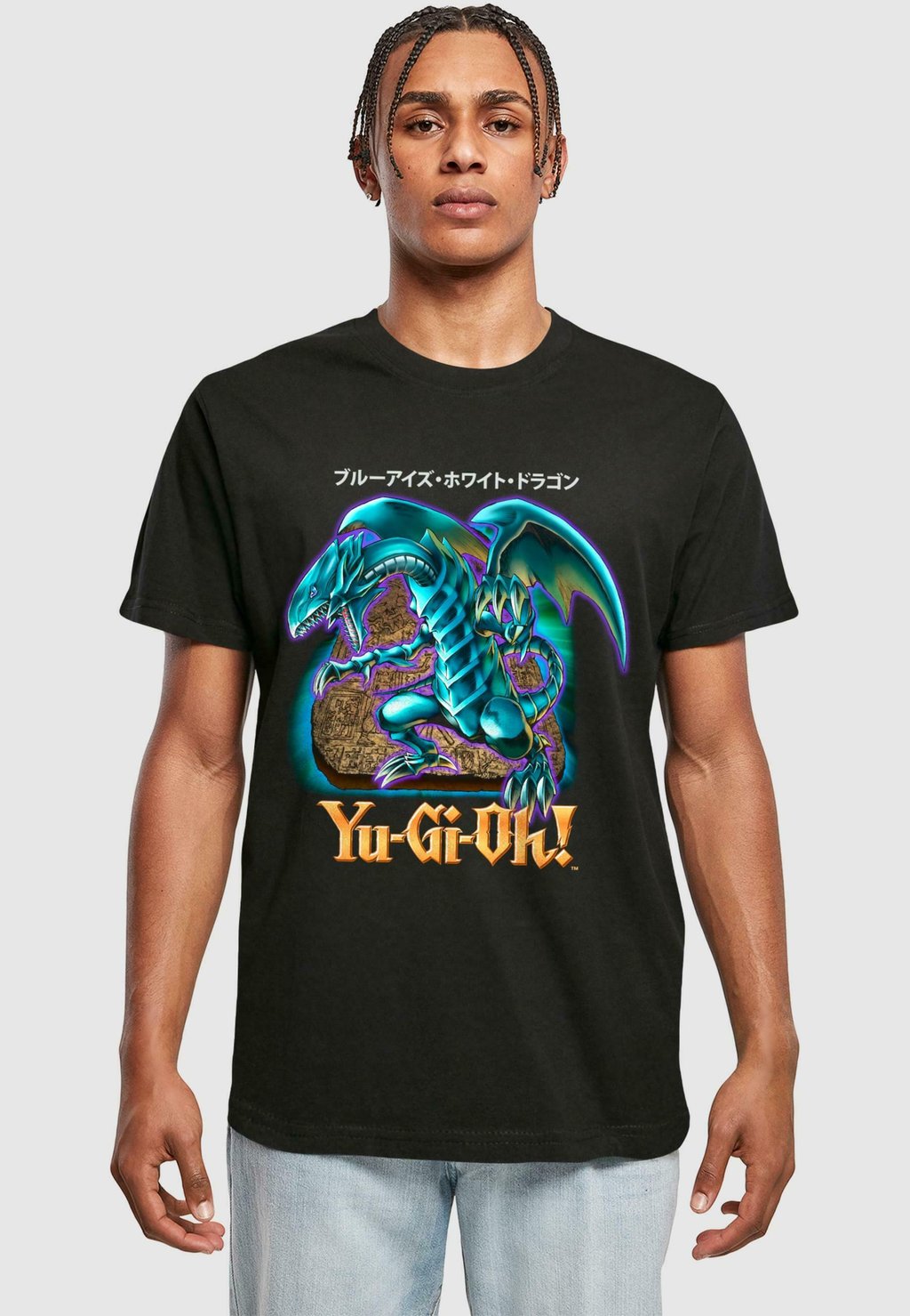 

Футболка с принтом YU-GI-OH! - DRAGON Merchcode, черный