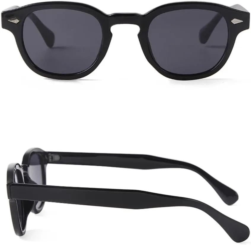 

Круглые солнцезащитные очки с градиентным синим покрытием для женщин и мужчин, для занятий спортом на открытом воздухе, бега и путешествий UYPTK, C18 Grain Tea Black