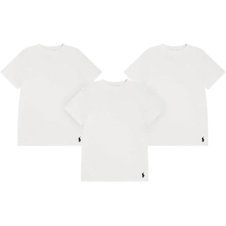 Футболка ss25 набор из 3 шт kids' Polo Ralph Lauren, белый — фото 2